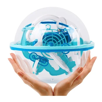 

100 Barriers Screw 3D Maze Ball Labyrinth Magic Intellect Perplexus Puzzle Toy