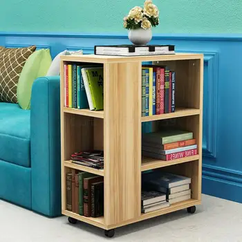 

Contracted Creative Small Bookcase Bookshelf Children Pulleys Receive Console Shelf A Few Sitting Room Sofa Edge Mobile