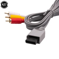 1.8 m 3 RCA Cable for Nintendo Wii Controller Console Audio Video AV Cables Composite 480p Gold-plated 3RCA for Nintend Wii Cord - Image 4