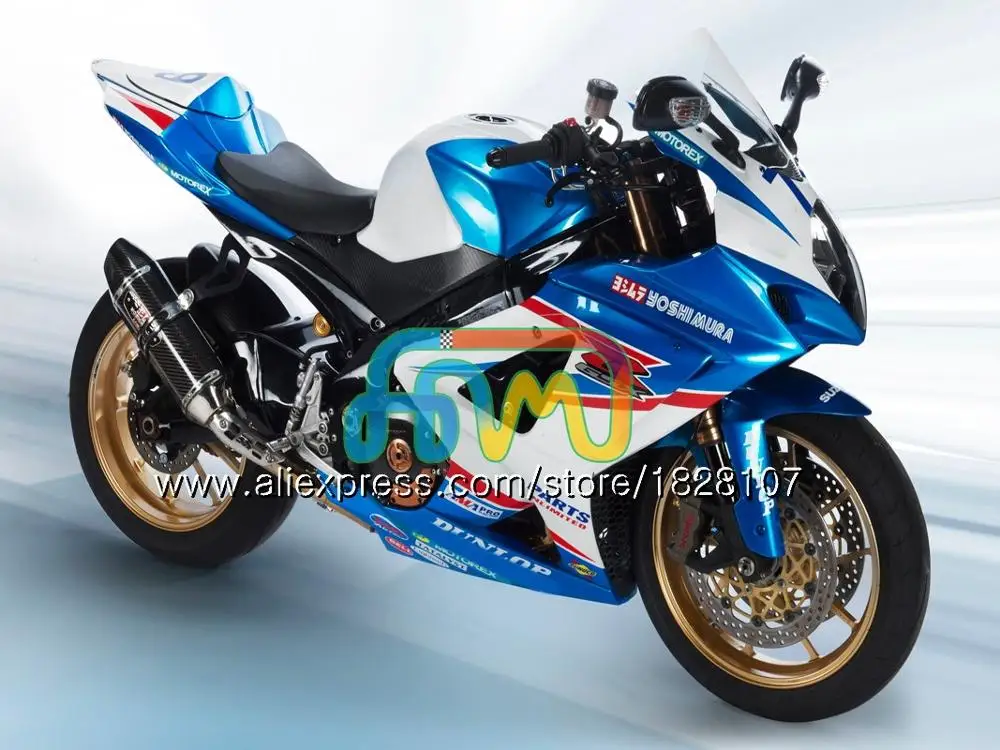 No. 5 Корпус+ бак для SUZUKI желтый blk GSXR1000 CC GSXR-1000 K7 GSXR 1000 1000CC 99BS. 114 GSX-R1000 GSX R1000 07 08 2007 2008 обтекатель - Цвет: No. 5