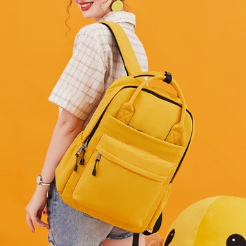 

atinfor Brand Women Backpack with USB Port Students Casual Daily Back Pack Schoolbag Computer Rucksack for Teenager