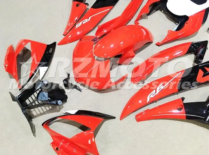 4 подарки Новые ABS полные комплекты обтекателей для YAMAHA YZF-R6 2006 2007 Обтекатели набор YZF R6 06 07 литье под заказ красный черный