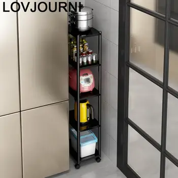 

Kitchen Shelf Paper Towel Holder Etagere Articulos Repisas Y Cosas De Cocina with Wheels Estantes Prateleira Organizer Shelves