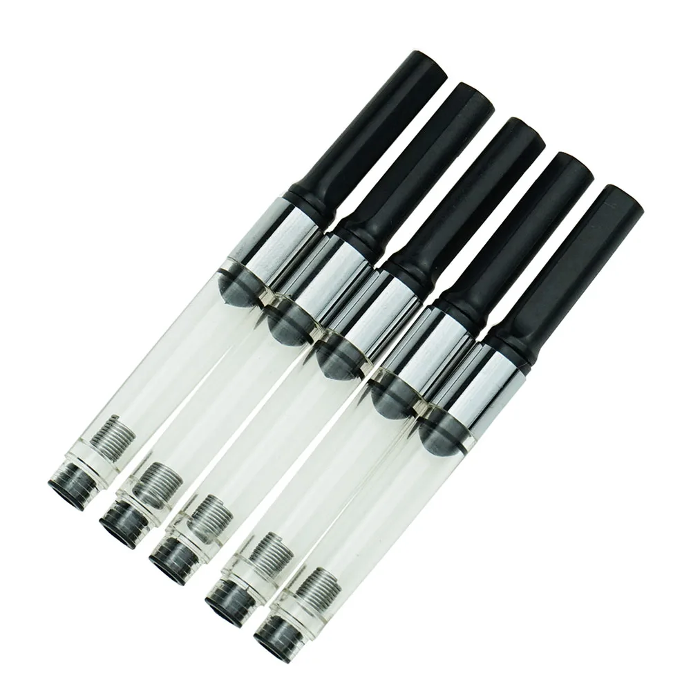 5PCSOriginalHongDianMetalFountainPenInkRefillConvertersDiameter34mmforHongdian