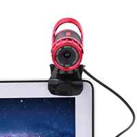 Rotatable Night Vision Webcam USB High Definition Web Cam 360 Degree MIC Clip-on Computer PC Laptop Notebook Web Camera