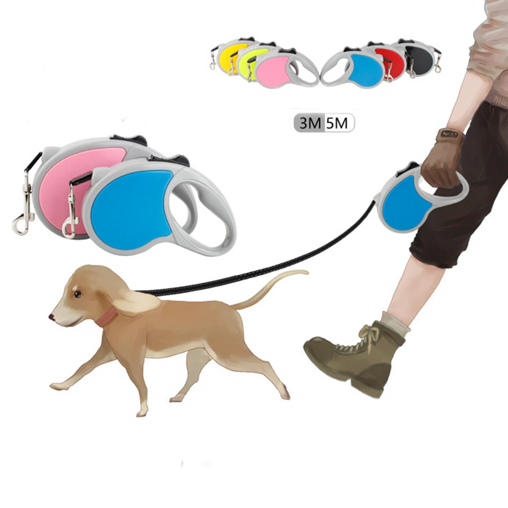 Pet Dog Leash Rope Dog Universal Retractable Traction Dog Chain Portable Dog Supplies Retractable Leash Pet Product