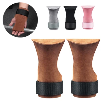 

1Pair Weight Lifting Hand Grips Gymnastics Gloves Palm Gym Fitness Power Protector Crossfit Workout Bodybuilding Wrist Support