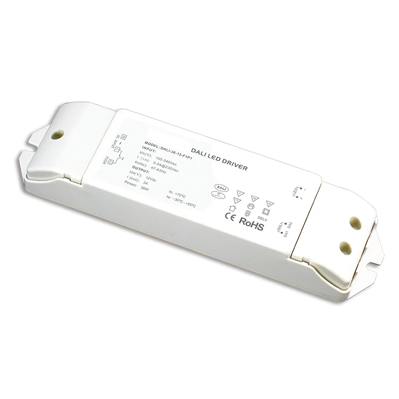 Новый DALI 36 12 F1P1 Led ДАЛИ затемняя драйвер переменный ток V100 240V Вход AC/DC 12V 3A Вт Выход