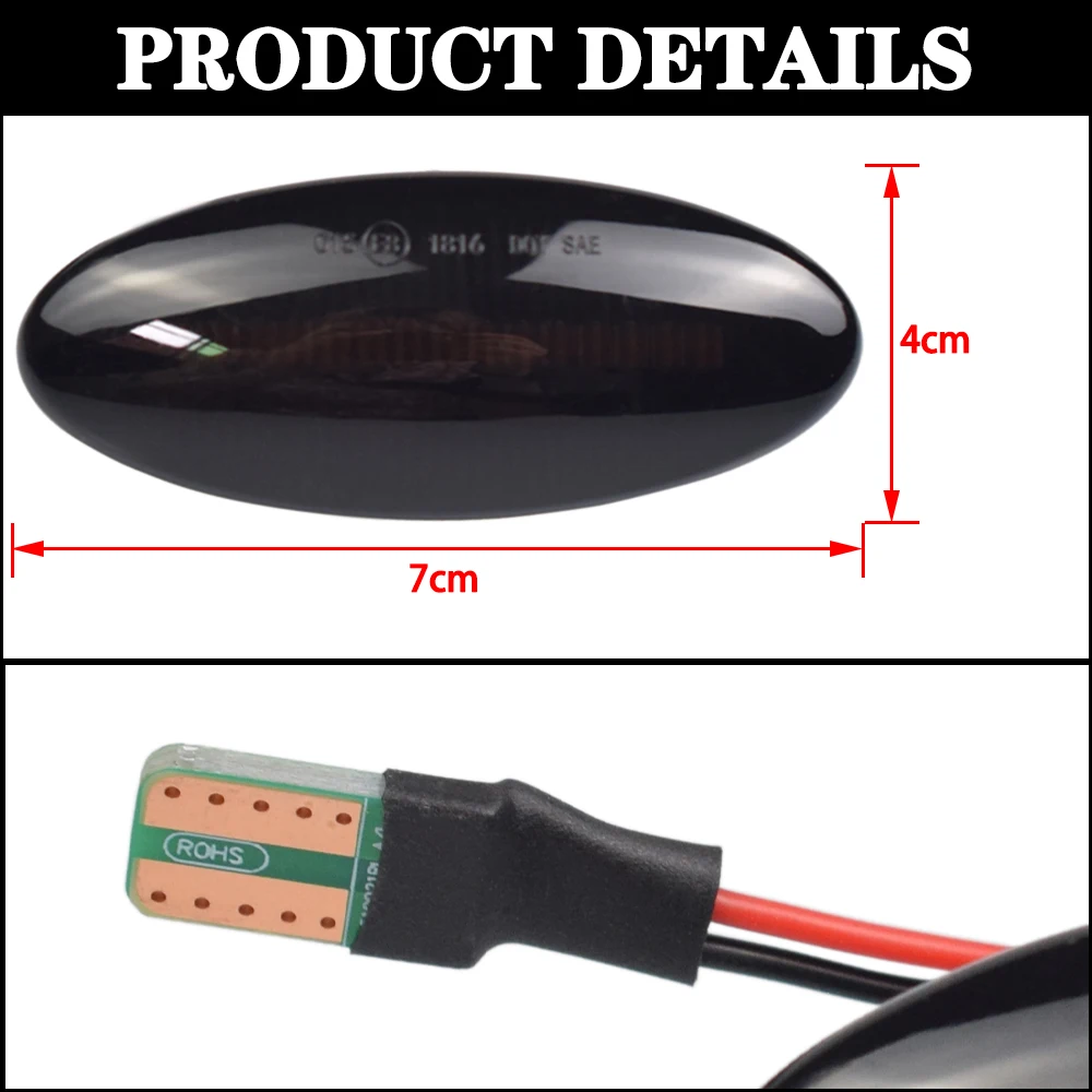 2Pcs Opel Vauxhall Vectra B Mk1 1995 1996 1997 1998 1999 2000 2001 2002 2003  LED  Ŀ ȣ