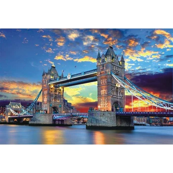 

1000Pcs Adults General Jigsaw Puzzle Beautiful Pattern Jigsaw - London Tower Bridge
