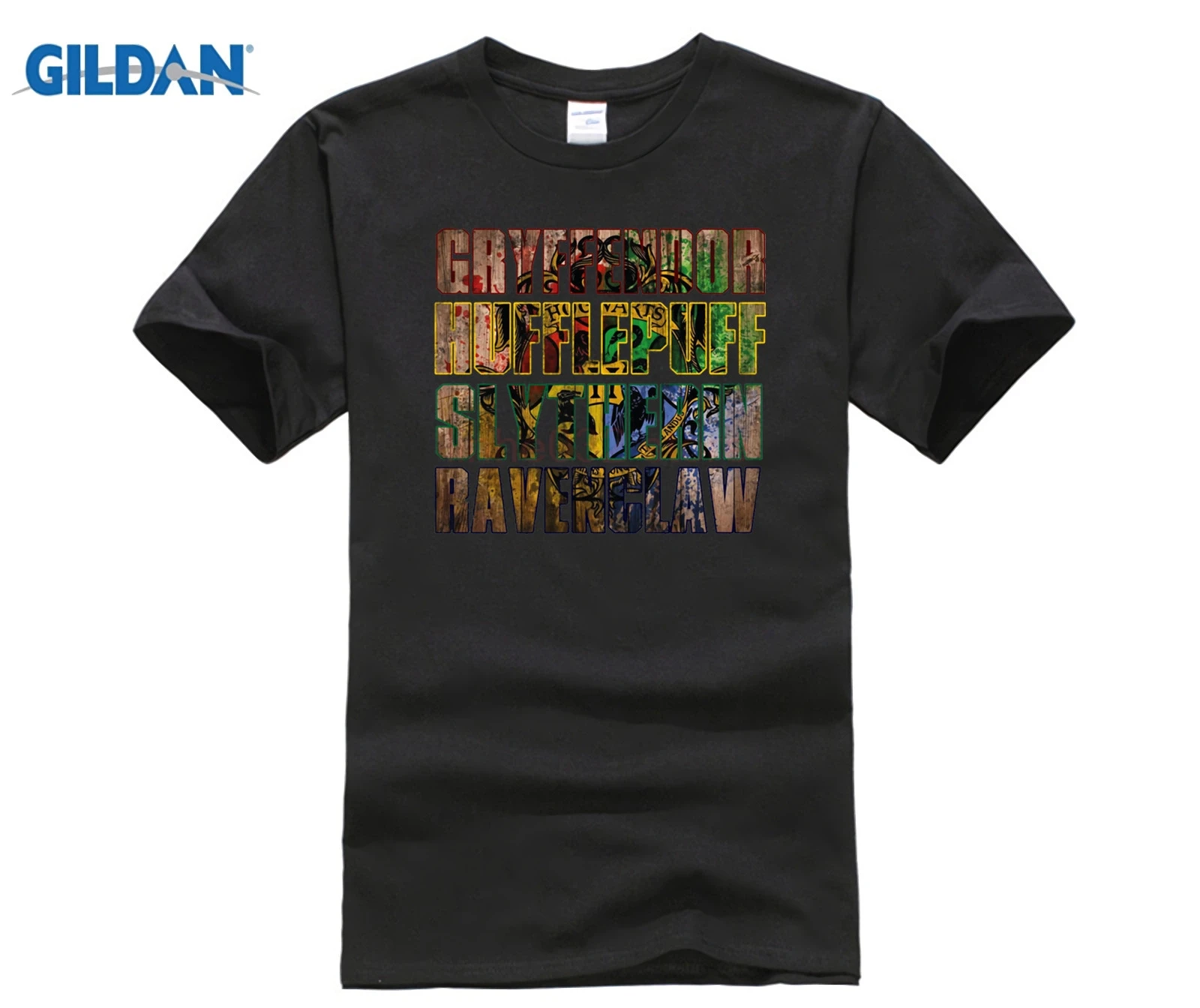 men SHIRT The Four Houses T-Shirt Summer style cotton custom |