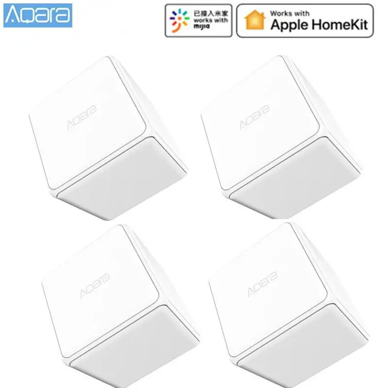 Контроллер aqara Magic Cube управление версией Zigbee шесть действий устройство для умного