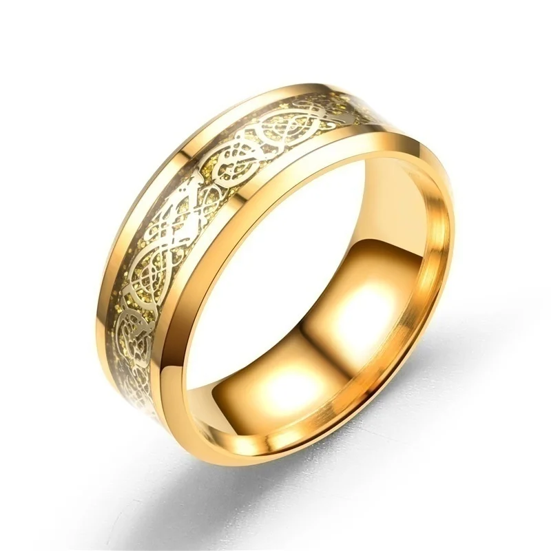 Модное ювелирное изделие, пара колец, винтажный дракон, нержавеющая сталь, мужское кольцо, романтическое сердце, циркониевое кольцо, набор, свадебный подарок на помолвку