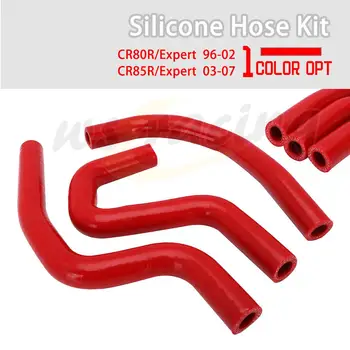 

Motorcycle Silicone Radiator Coolant Rubber Hose Water Pipe For Honda CR80R Expert 1996-2002 1999 CR85R Expert 2003-2007 2005