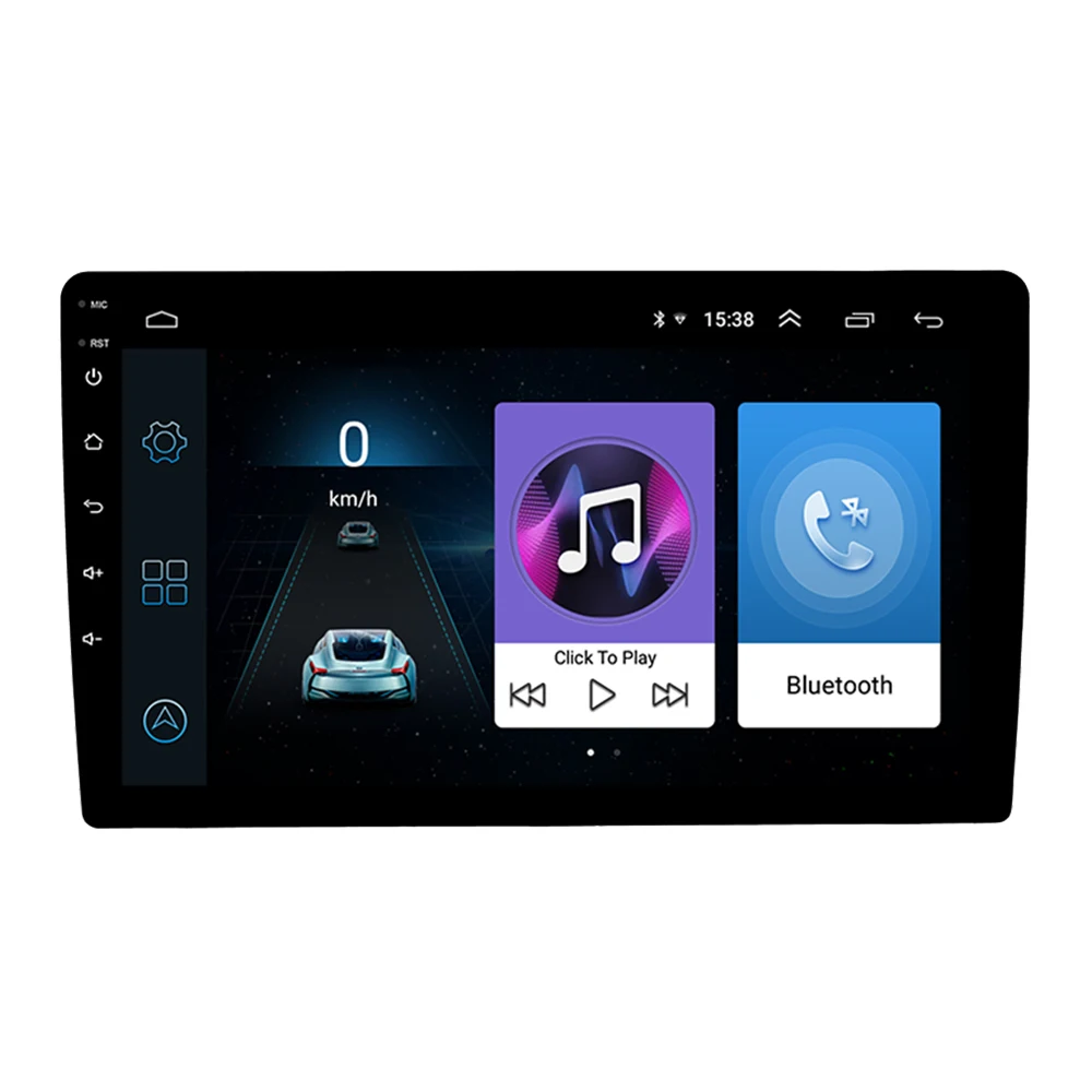 Автомагнитола 10 1 дюйма 2 Din Android 9 Wi Fi FM Bluetooth навигация Gps 45|Автомобильные