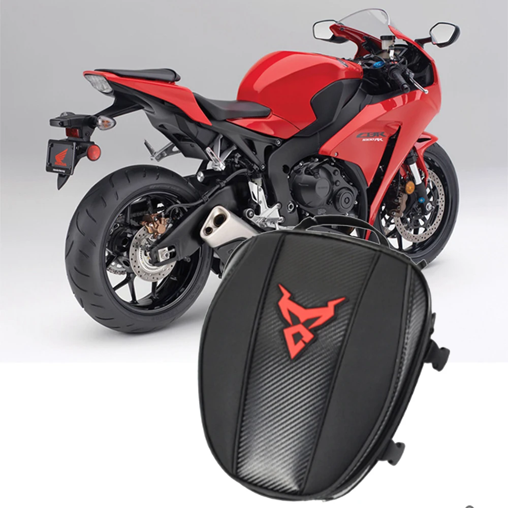 

2019 Brand New Waterproof Motorcycle Tail Bag Multifunction Motorcycle Rear Seat Bag High Capacity Motorcycle Rider Backpack