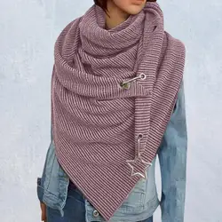Women Scarf Simple Lightweight Breathable Elastic Long Thick Female Scarf for Work  Winter Shawls  Women Shawl