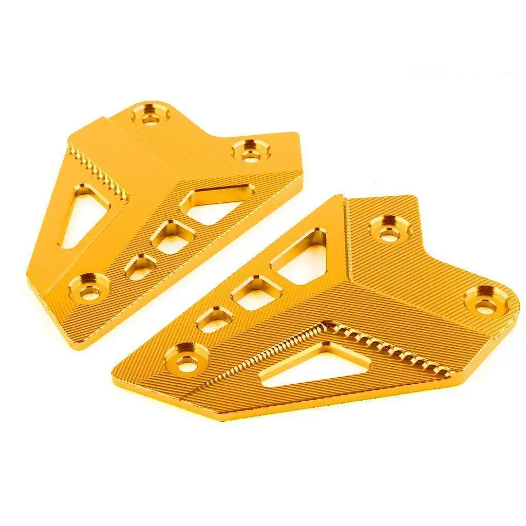 CNC Foot Peg Footpeg Heel Protection Film Mount Guard Protector For Kawasaki Z900 2017 2018 2019 Moto Protective Gear Accessory |