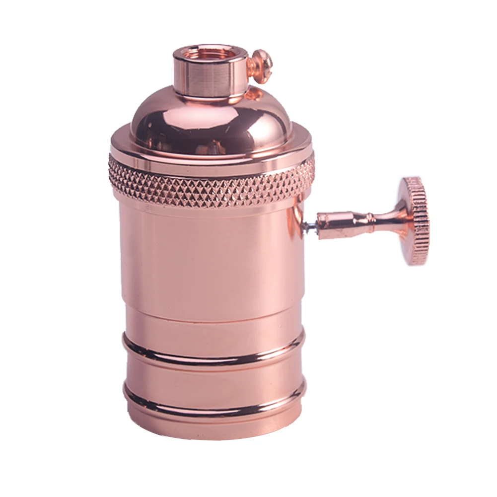 

Bulb Light Socket Holder Lamp E26/E27 Brass Antique Retro Copper