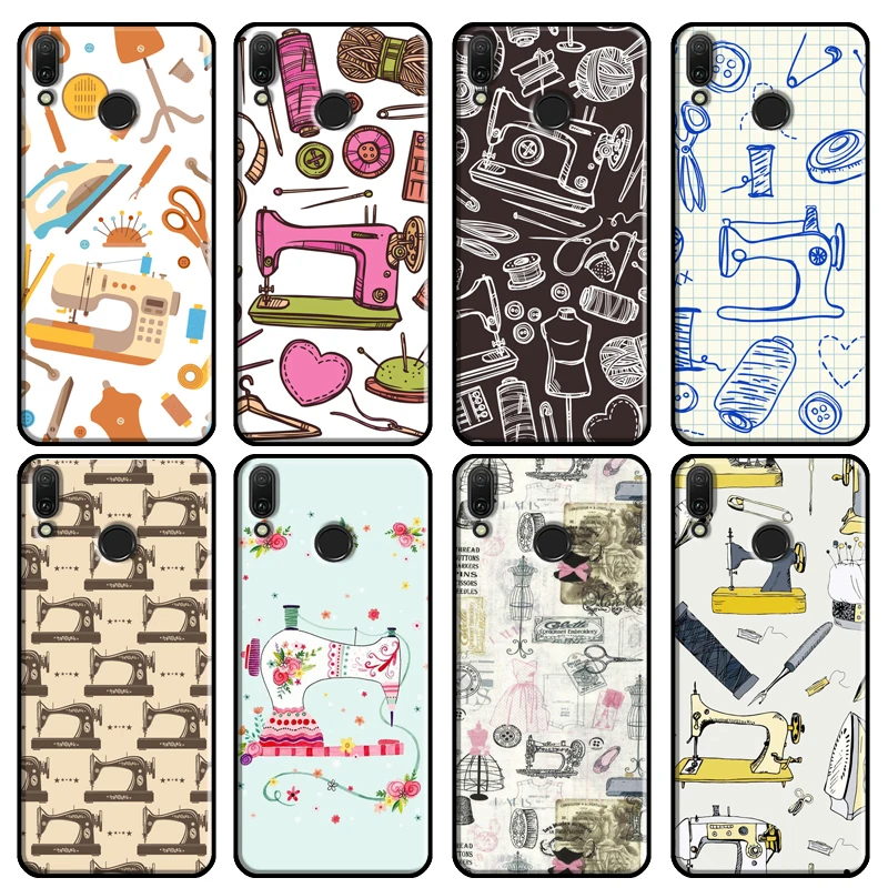 Чехол для швейной машинки Huawei Y7A Y6P Y5P 2020 Y3 II Y9 Y7 Y5 Y6 Prime 2018 2017 2019 Nova 3i 5T | Мобильные
