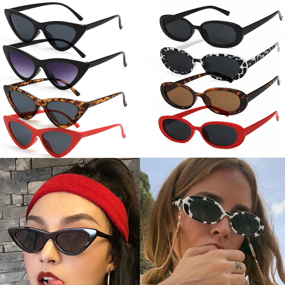 women's sunglasses Small Frame Fashion Sunglasses UV400 Sun Shades Eyewear Vintage Oval Sun Glasses Outdoor Goggles Mountaineering Sport Sunglasses best sunglasses for women