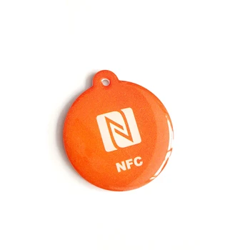 

Waterproof NFC Crystal Epoxy NFC Tag Ntag 216 , 13.56mhz NTAG 216 RFID Card for NFC Android Mobile Phones RFID Readers