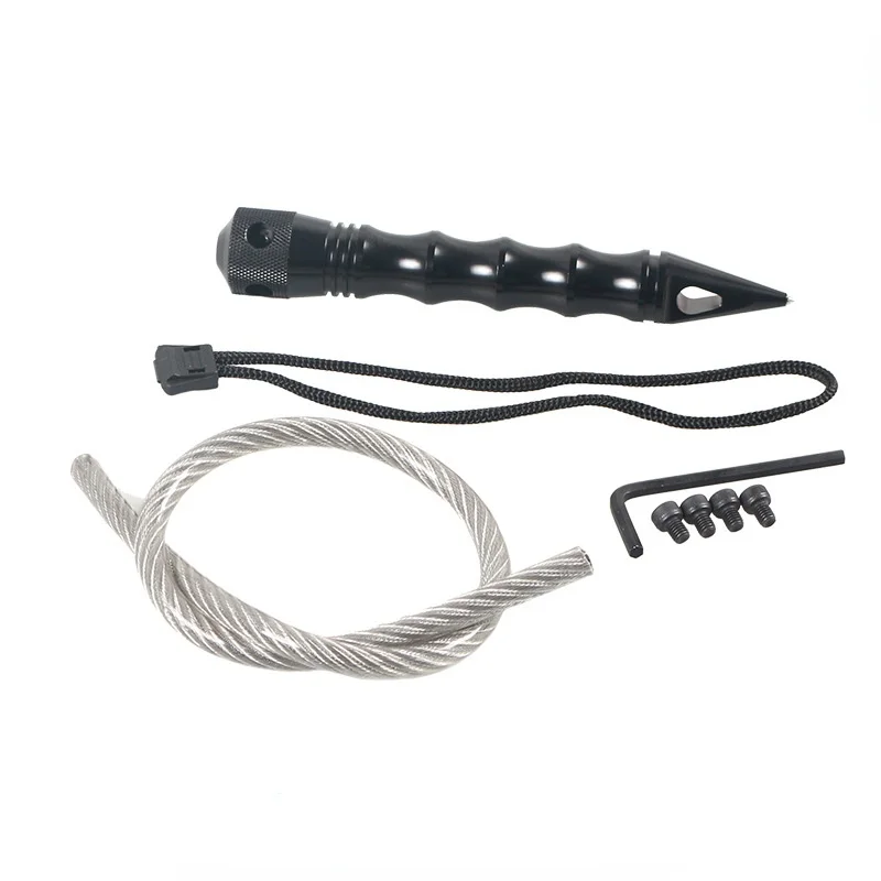 

Car Window Collision Breaker Emergency Survival Tools Hardened Steel Whip Car Window Collision Breaker