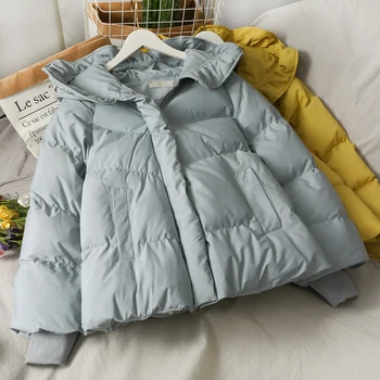 

2020 new fashion women's clothing Zipper Solid Winter coats and jackets women