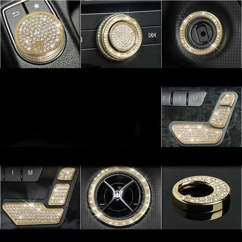 Automovil Decorative Automobile Interior Dashing Modification Decoration Sticker Strip 13 14 15 16 17 FOR Mercedes Benz A Class