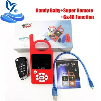 

Handy Baby V9.0.5 CBay With 48 and G/96 Bits Function Auto Key Programmer Multi-Language Original For 4D/46/48 1pc Super Remote