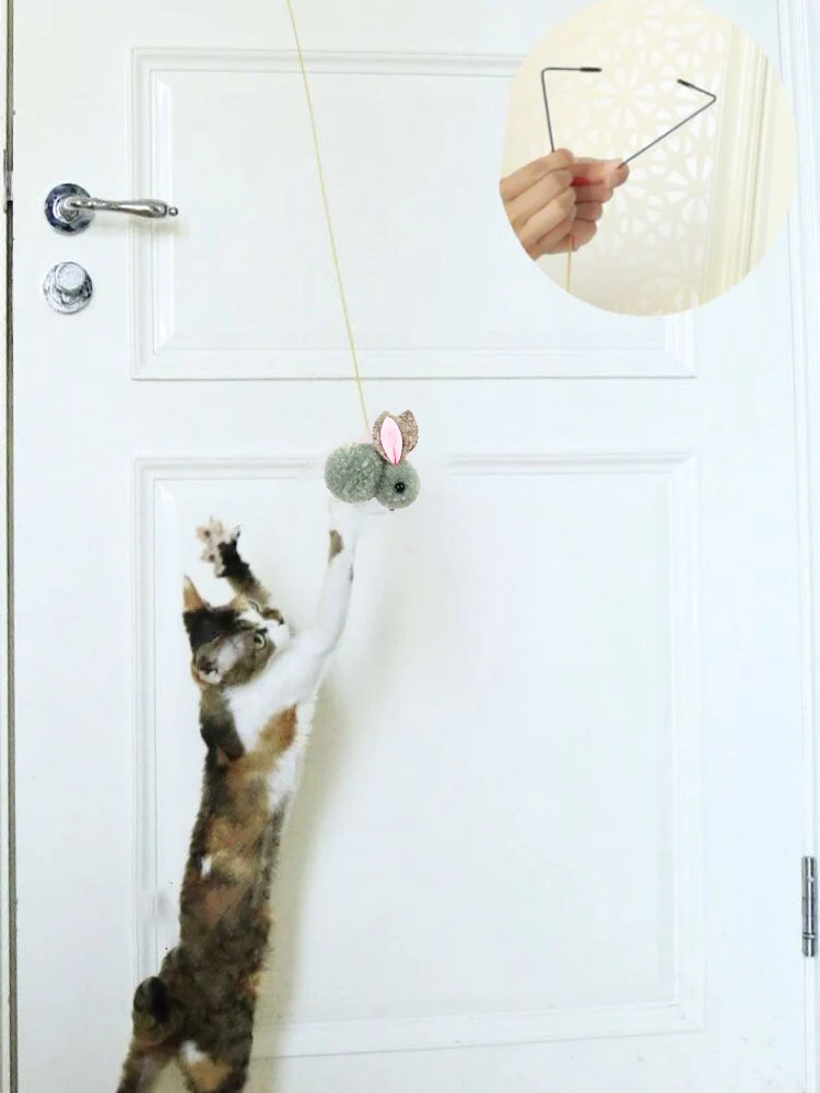 Interactive Door Hanging Cat Toy for Self Play Life Changing Products