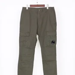Pantalon Cargo classique délavé avec lentille de poche CP, vêtements pour hommes, copie haute 1:1, 2021 