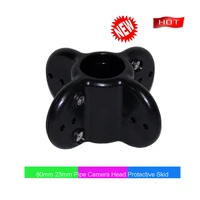 40mm 80mm For 23mm Pipe Camera Head  Guide Wheel Protective Skid ABS For Drain Sewer Pipe Inspection Endoscope Plumbing Camera 2