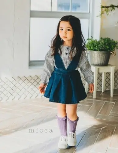 Новая модная джинсовая юбка для маленьких девочек джинсовый комбинезон цельная