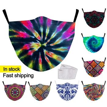 

Cute Daisy Print Face Mask For Adult Casual Flower Mask Outdoor Elastic Breathable Face Cover Washable Reusbale