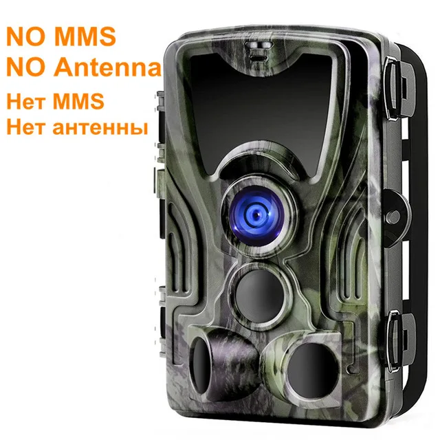 HC801A NO MMS 2G MMS камера для охоты HC801M камера для животных инфракрасная камера для фото и видеонаблюдения 16MP 1080P камера для охоты с ночным видением Chasse - Цвет: HC801A NO MMS