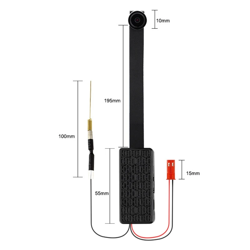 DIY камера Мини 120 ° широкоугольный Wifi Full HD 1080P видеокамера P2P Обнаружение движения