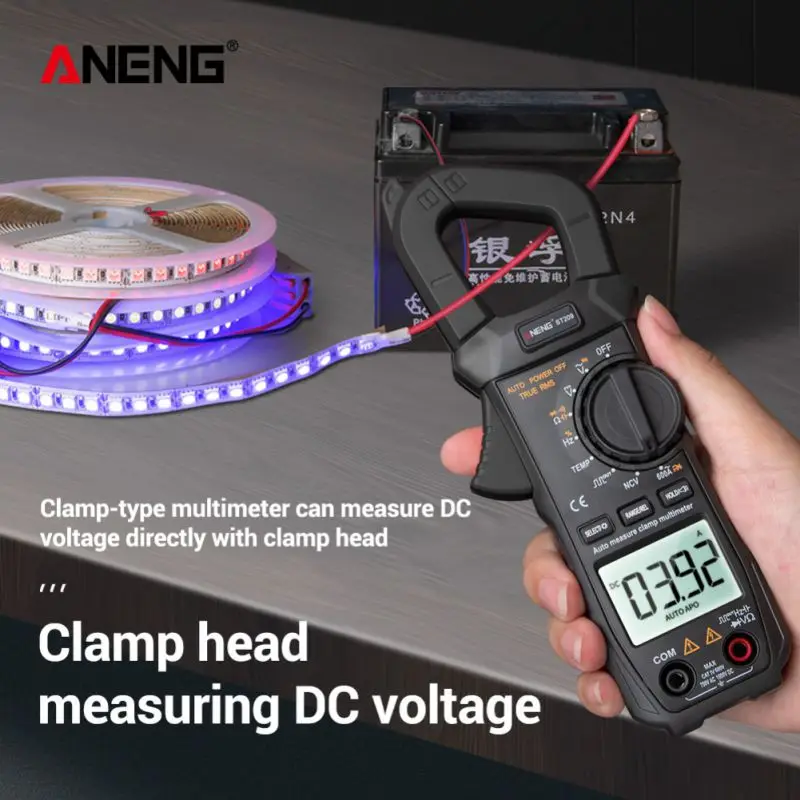 Вольтметр AC DC мультиметр Цифровой измеритель мультиметра ANENG ST209 6000 шарик True RMS Amp DC/AC400v Автоматический диапазон