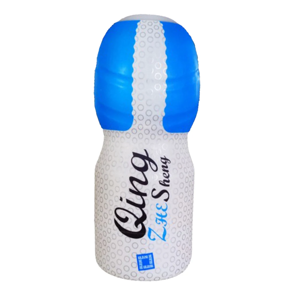 Handheld Male Masturbator Cup Pussy Deep Throat Vacuum Cup Men Massager Aircraft Cup
