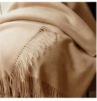 Solidlove Wool Winter Scarf Women Scarves Adult Scarves for ladies 100% Wool scarf women Fashion Cashmere Poncho Wrap - Image 5
