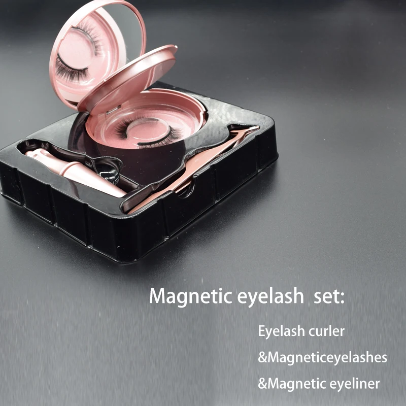 Magnetic False Eyelashes & Magnetic Liquid Eyeliner Set 2 Magnets Natural Fake Eyelashes Extension Waterproof Lasting Makeup Kit Magnetic False Eyelashes & Magnetic Liquid Eyeliner Set 2 Magnets Natural Fake Eyelashes Extension Waterproof Lasting Makeup Kit
