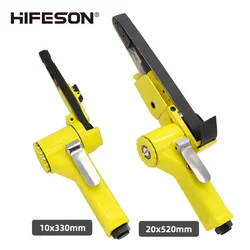 HIFESON – ponceuse à Air industrielle, outil de ponçage, polissage pneumatique, rectifieuse d'angle, 10x330mm/20x520mm 