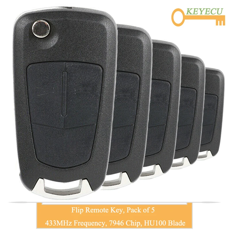 Пульт дистанционного управления KEYECU для автомобилей Opel Vectra C 2005 2006 2007 2008 2009 2