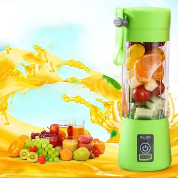 

400ml Mini Portable Electric Fruit Juicer USB Rechargeable Smoothie Maker Blender Machine Sports Bottle Juicing Cup #YL10