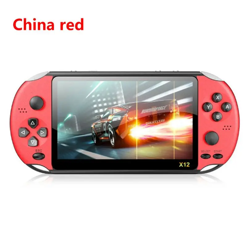X12 5 1 &quotцветной экран Ретро игровая консоль 128Bit Ручной игровой Хост машина