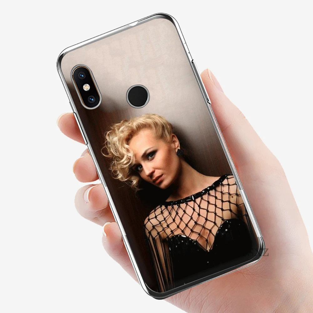 Чехол для мобильного телефона Xiaomi Redmi GO 7 S2 4A 4X5 5A Plus 6 6A 7A K20 Pro Защита Крышки Polina Gagarina