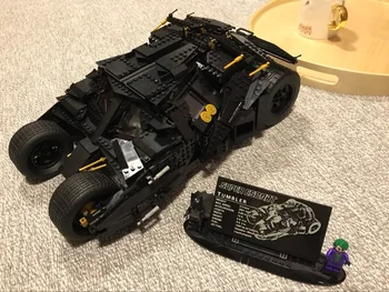 

07060 1969pcs Super Herose Movie Building Blocks toys for Children Batman Armored Tumbler kids Bricks gifts Compatible 76023