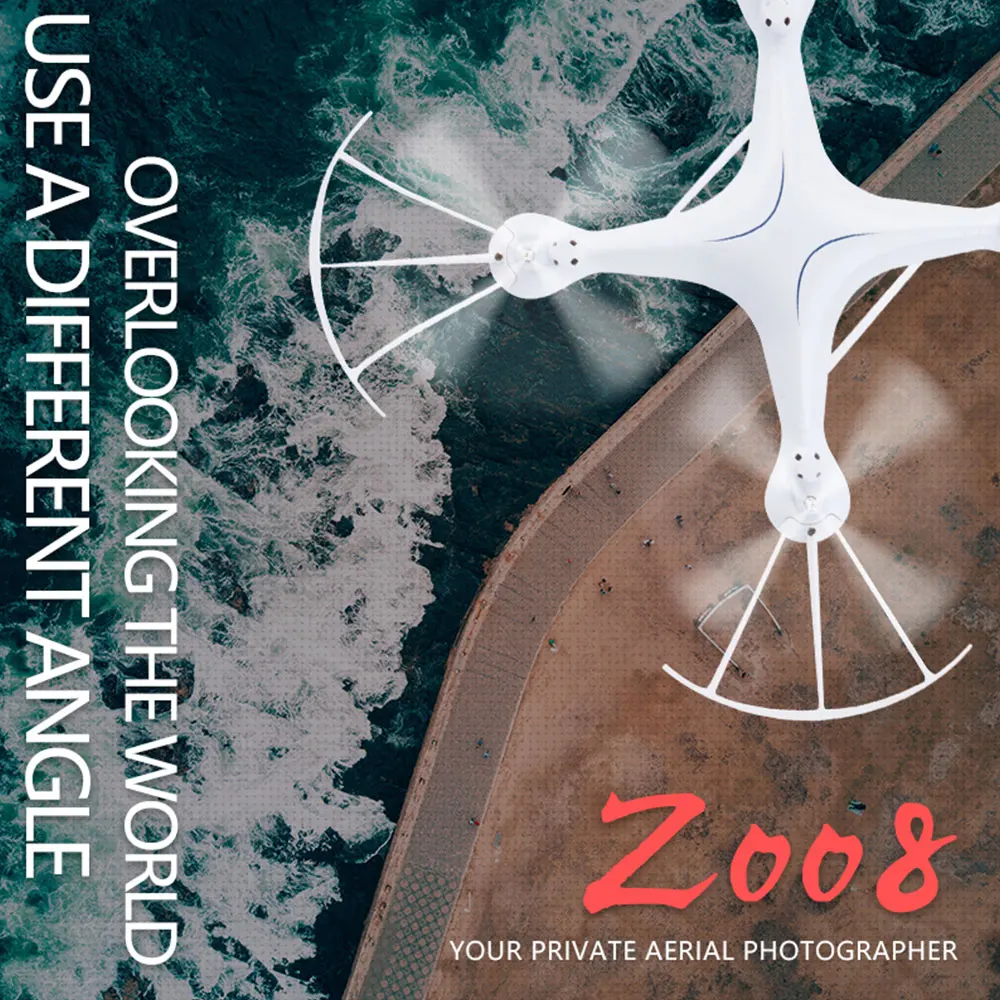 Z008 игрушки RC дроны& Белый вертолет uav 2,4 ГГц 6-Axis Gyro из АБС-пластика и удержание высоты и беспилотный летательный аппарат Камера электронные игрушки самолетов и в качестве подарка