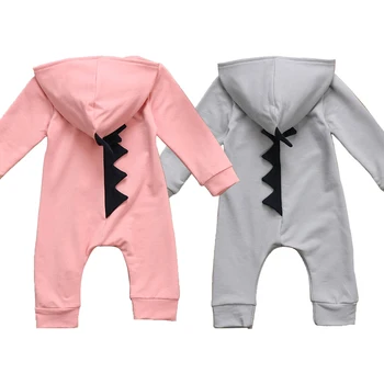 

Romper Baby Girl Cartoon Dinosaur Jumpsuit with Zipper Unisex Baby Clothes Crawling Clothes Toddler Romper Jumpsuit Kids
