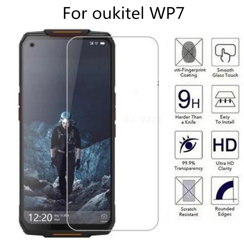 Закаленное стекло 2.5D 9H для oukitel WP7 защита экрана закаленная Защитная пленка Oukitel WP